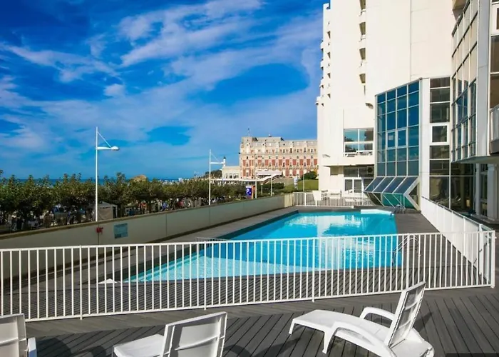 公寓 Elegant Studio, 2-4 People, Wifi, Pool, Parking 比亚里茨